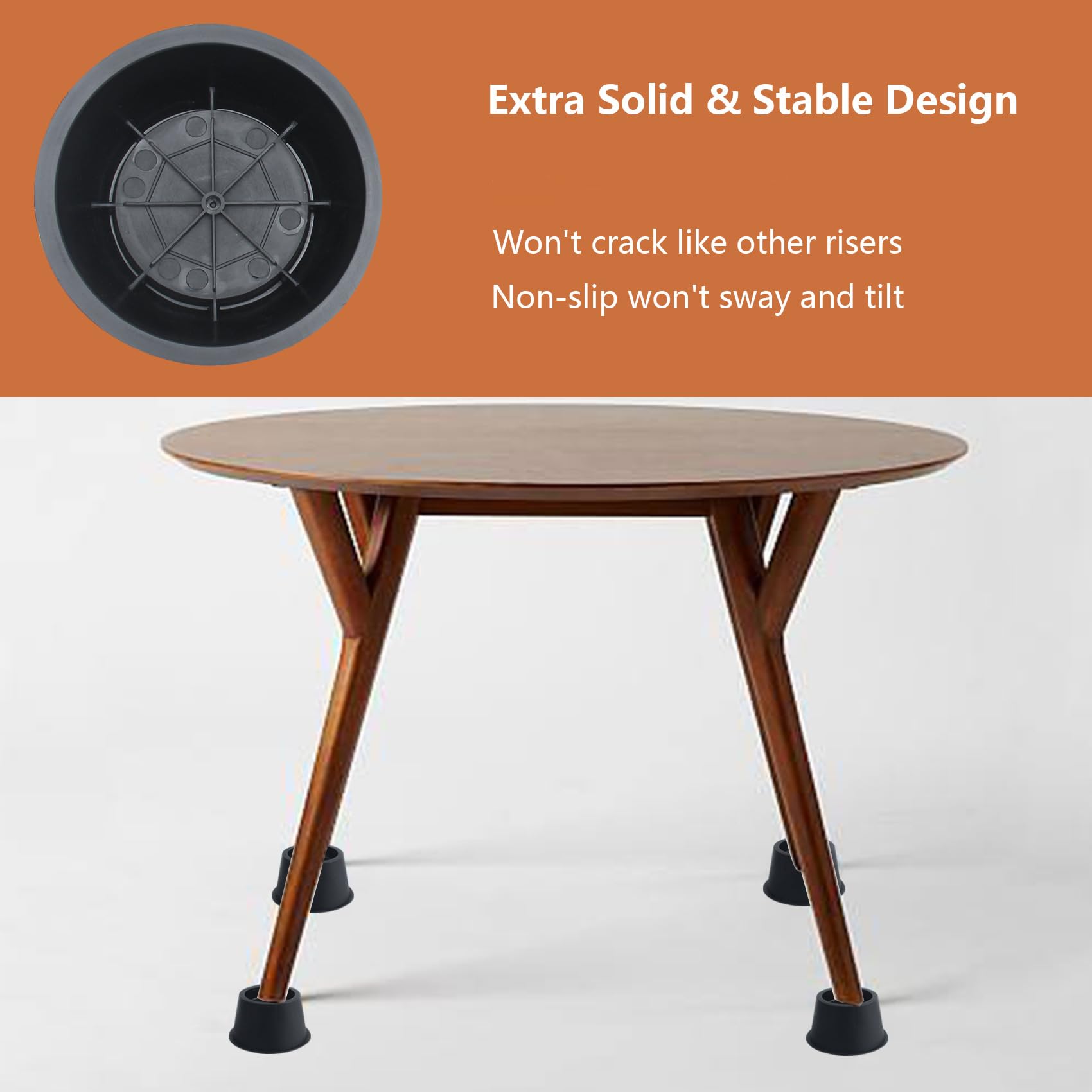 Elevadores de Cama de 2 Pulgadas de Alta Resistencia 9 - Imagen 6