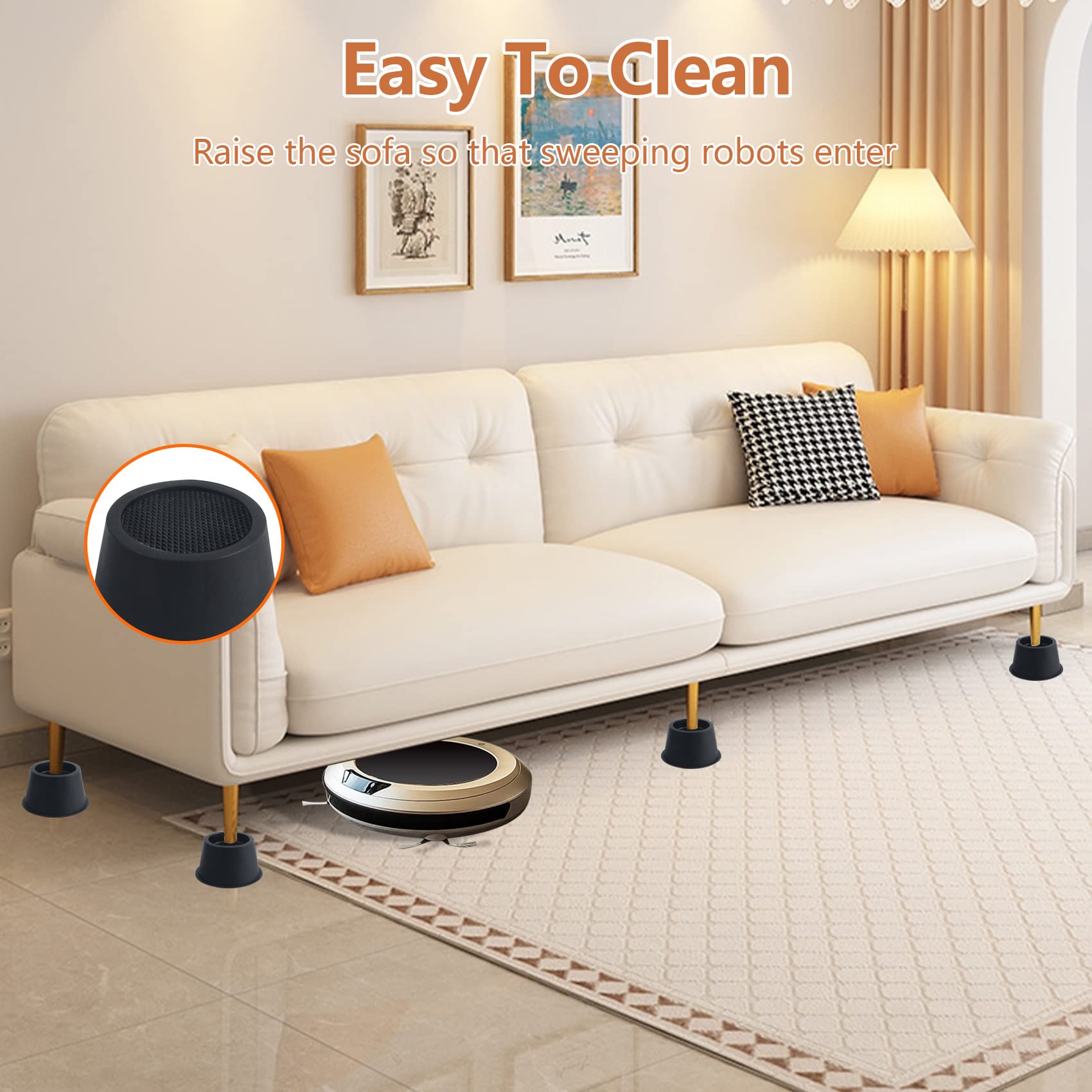 Elevadores de Cama de 2 Pulgadas de Alta Resistencia 9 - Imagen 4