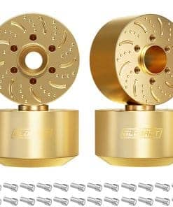 GLOBACT Juego de contrapesos de rueda extendidos de latón