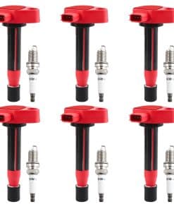Paquete de 6 bobinas de encendido UF242 y bujías de iridio
