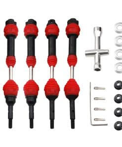 2 Pares de Eje de Transmisión de Acero Vgoohobby CVD Dogbon