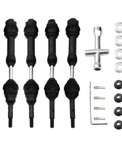 2 Pares de Eje de Transmisión de Acero Vgoohobby CVD