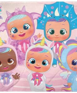 Manta de felpa Cry Babies Super Suave y Acolchada