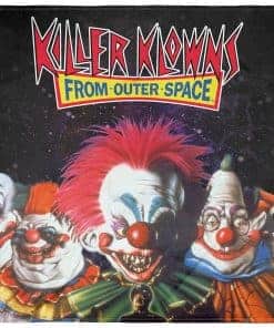 Manta de felpa suave y acogedora Killer Klowns from Outer