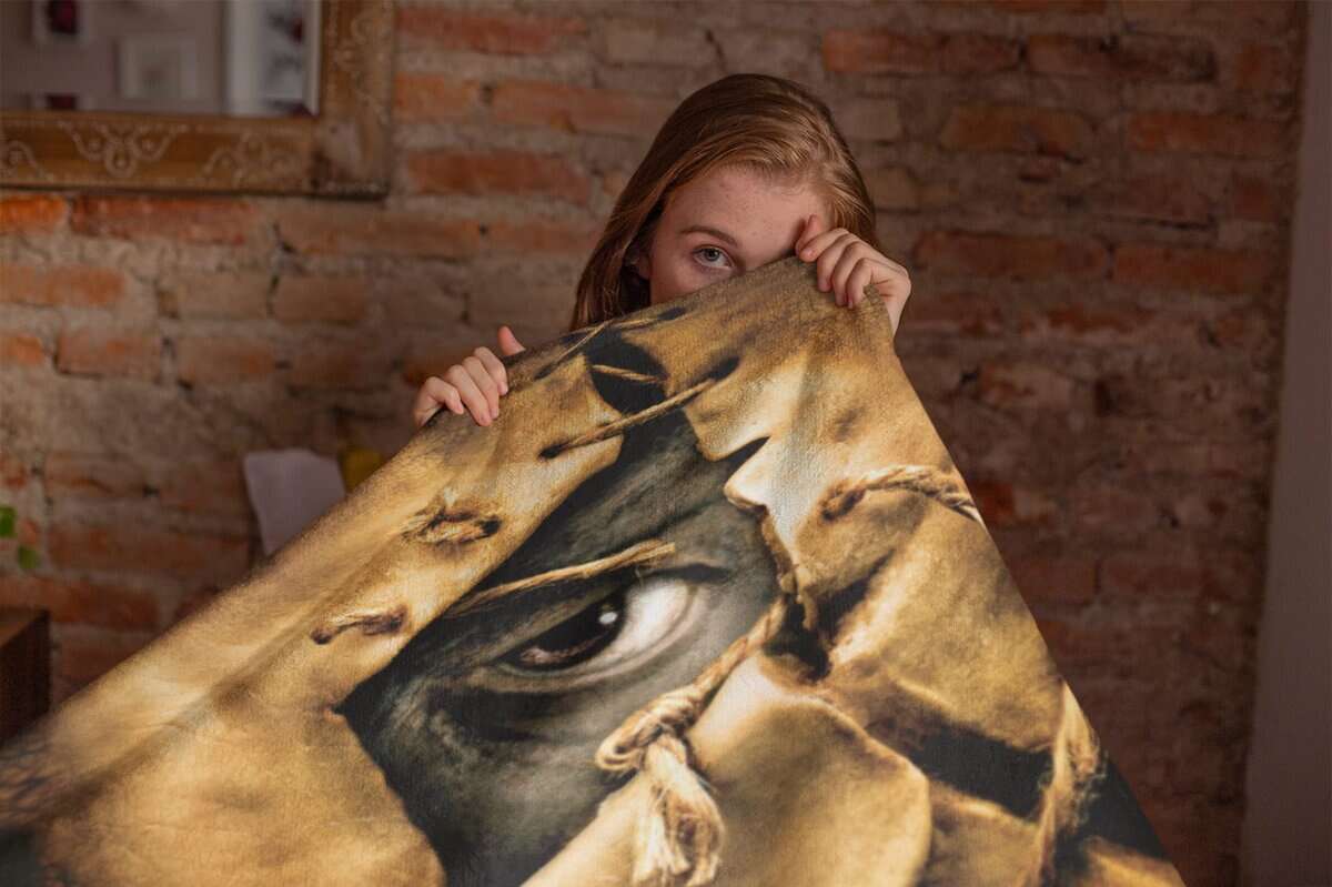 Manta de felpa suave y acogedora de Jeepers Creepers Horror - Imagen 3