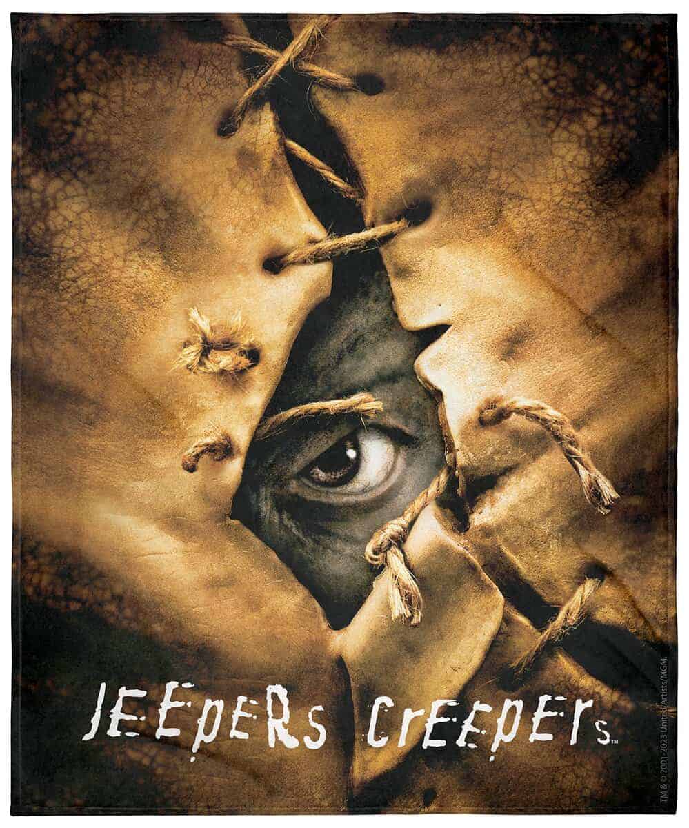 Manta de felpa suave y acogedora de Jeepers Creepers Horror