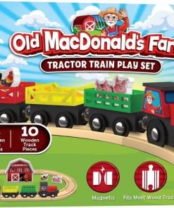 Set de Trenes de Madera Masterpieces - Old Macdonald 18