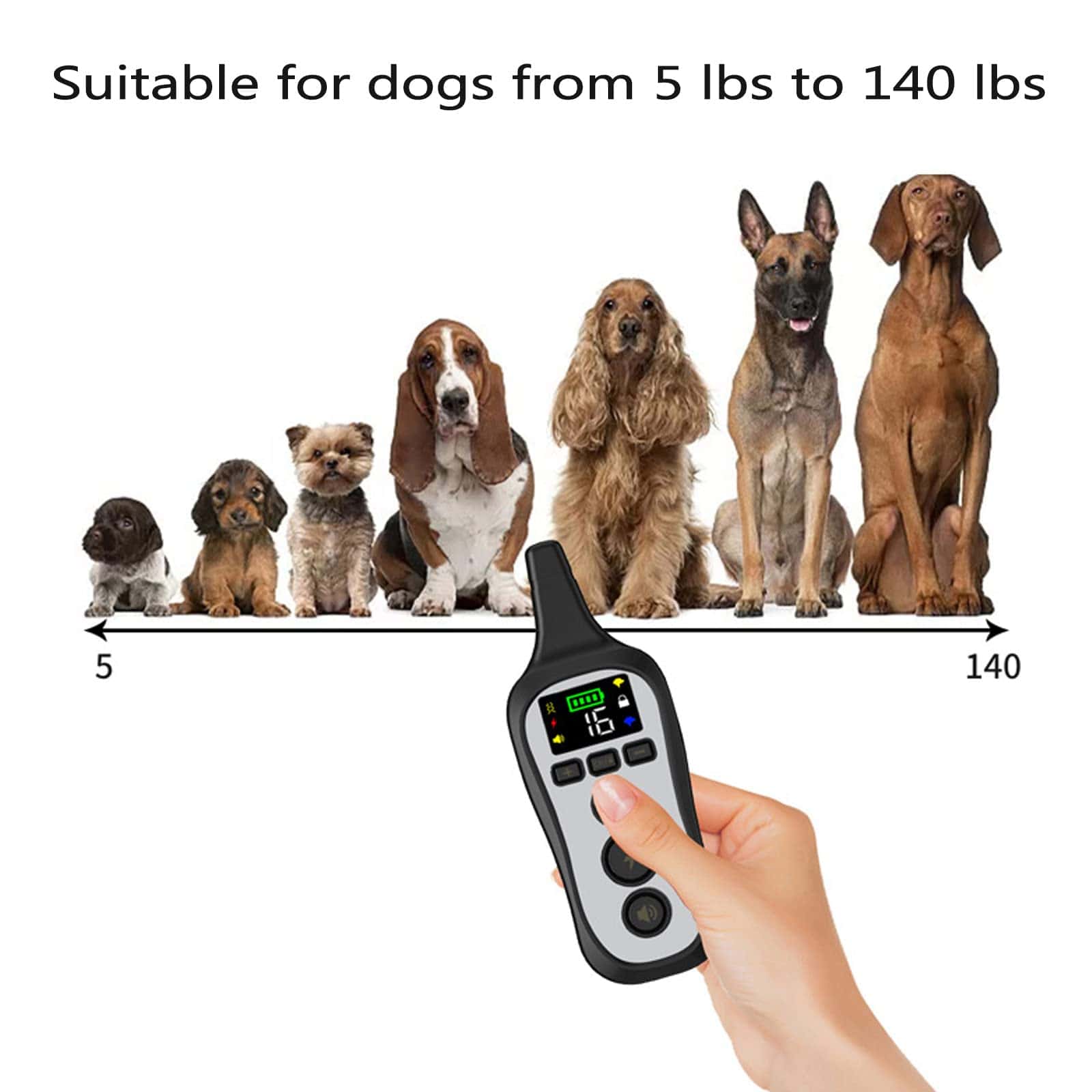 Collar de Entrenamiento para Detener los Ladridos de Perros - Imagen 8