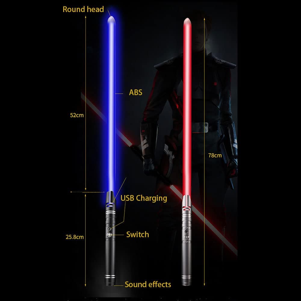 Lasawordoys JG08 RGB LED con 15 Colores Preestablecidos, - Imagen 3