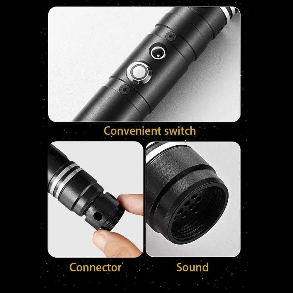 Lasawordoys JG08 RGB LED con 15 Colores Preestablecidos, - Imagen 4