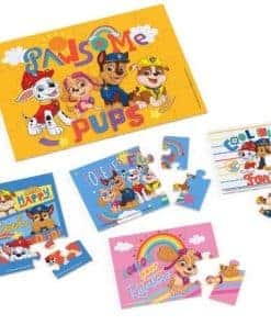 PAW Patrol, Paquete de 5 rompecabezas de madera