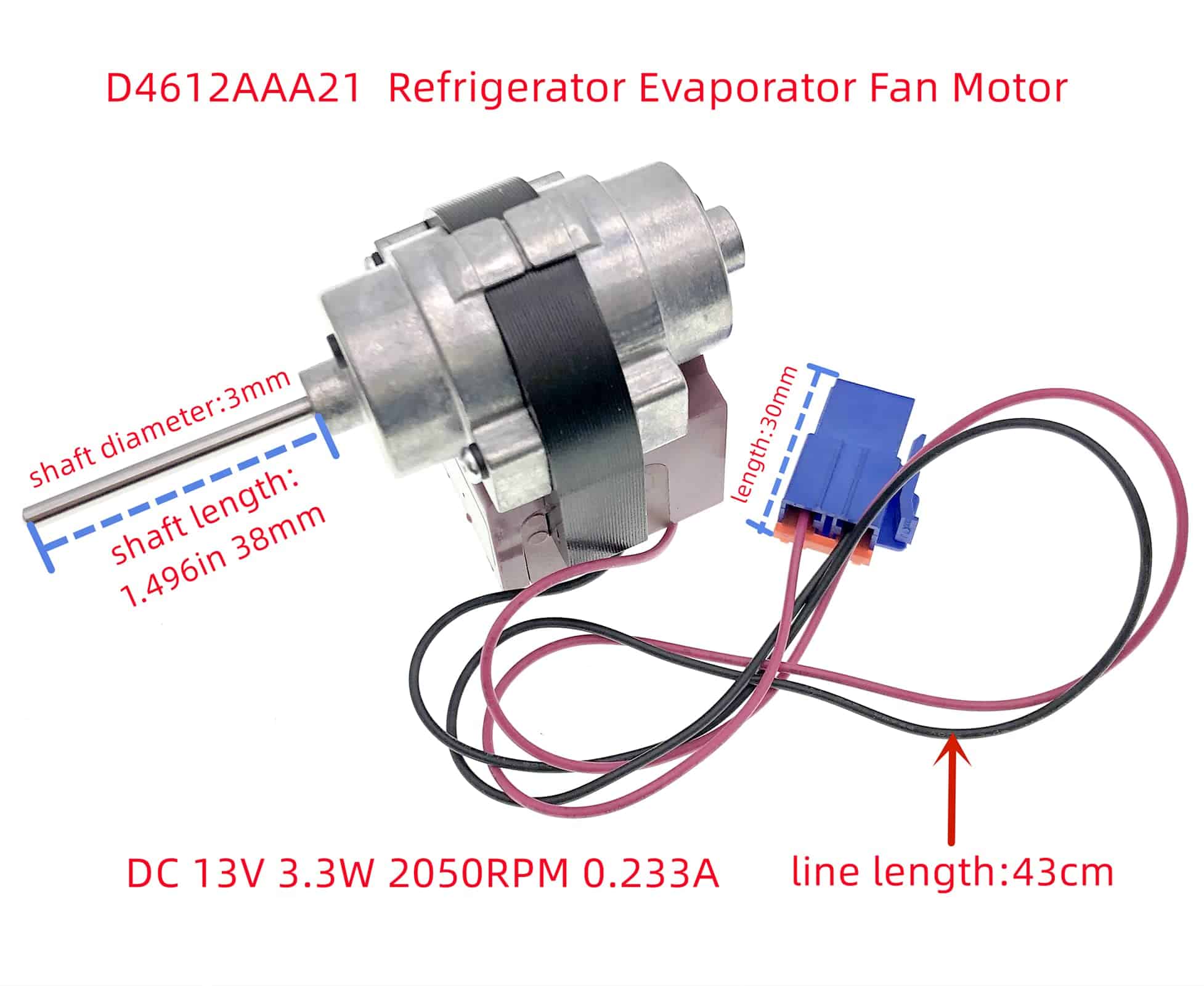 Motor del ventilador evaporador del -a: 3 años - Imagen 3