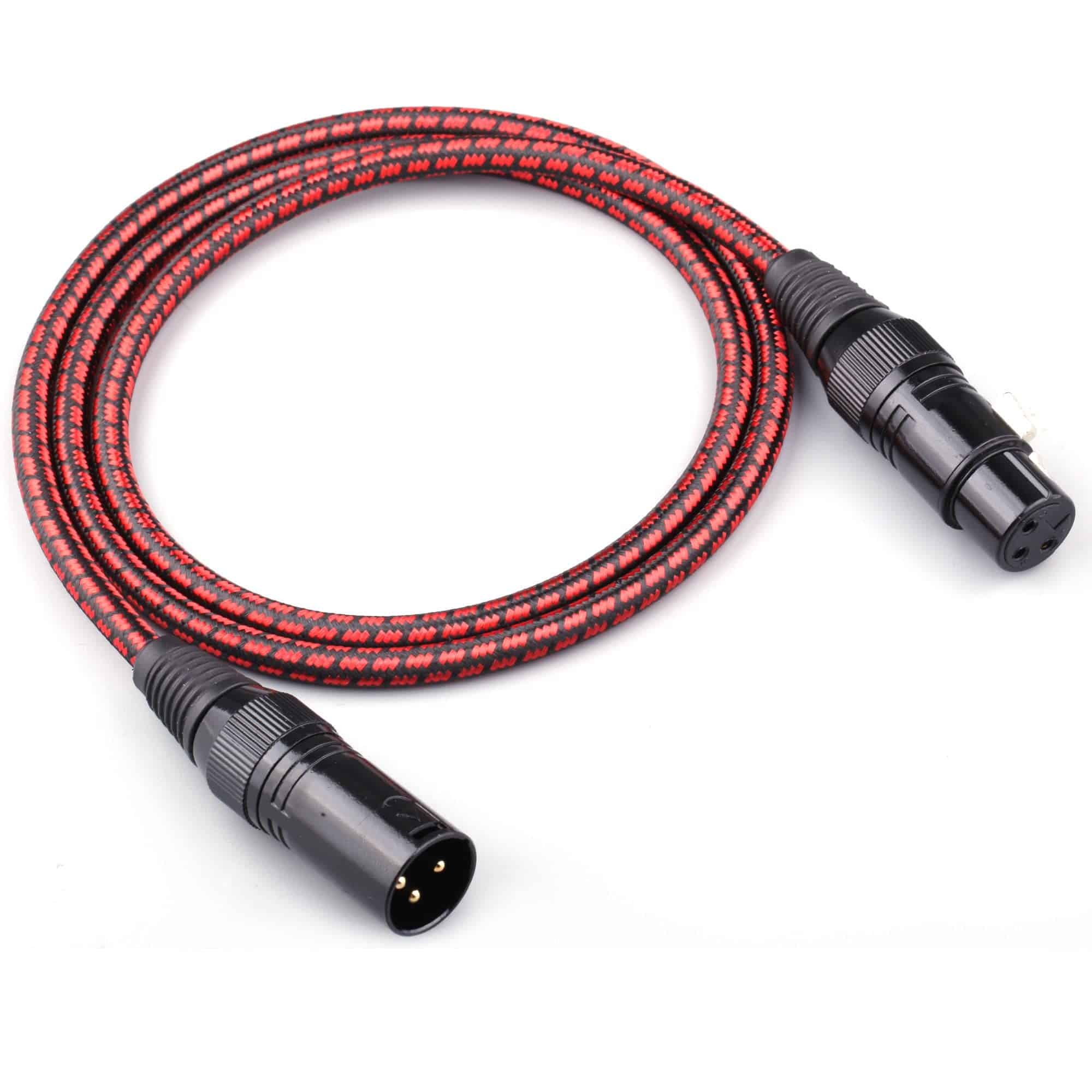 Cable XLR Wekuant, 16FT 1 Paquete Cables de Micrófono, XLR