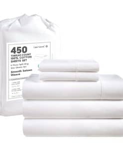 Juego de sábanas Split King LANE LINEN para cama ajustable