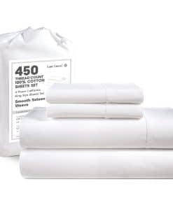 Juego de sábanas California King de LANE LINEN - Juego de 4