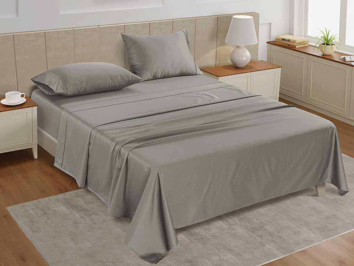 Juego de Sábanas LANE LINEN 100% Algodón para Cama Queen, - Imagen 3