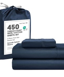 Juego de sábanas LANE LINEN para cama individual - 450