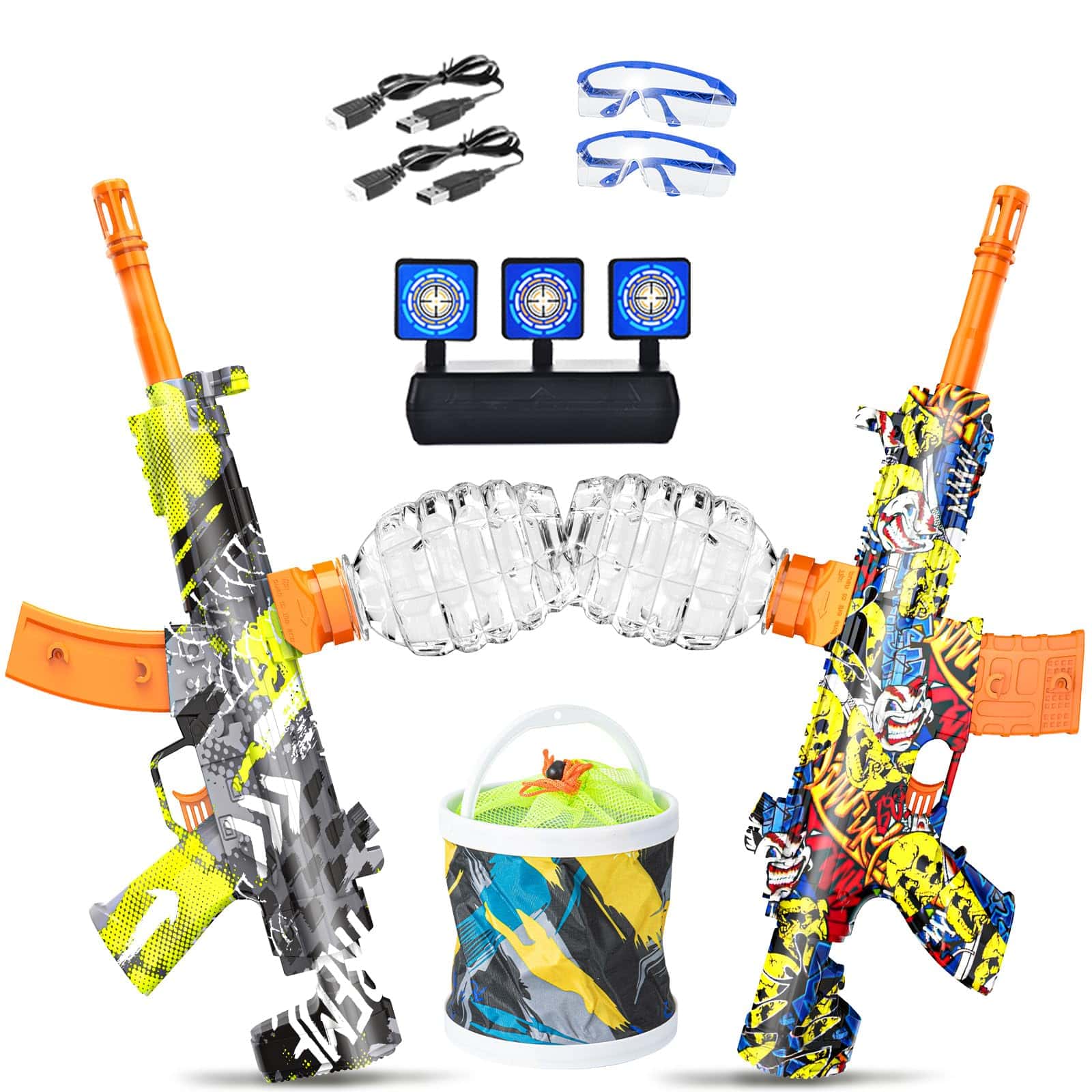 METIRA 2 Set Pistola de Gel Splatter Eléctrica, Modo