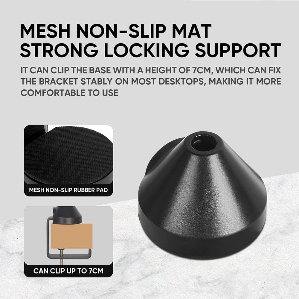 Soporte de Brazo de Tijera para Suspensión de Micrófono - Imagen 6