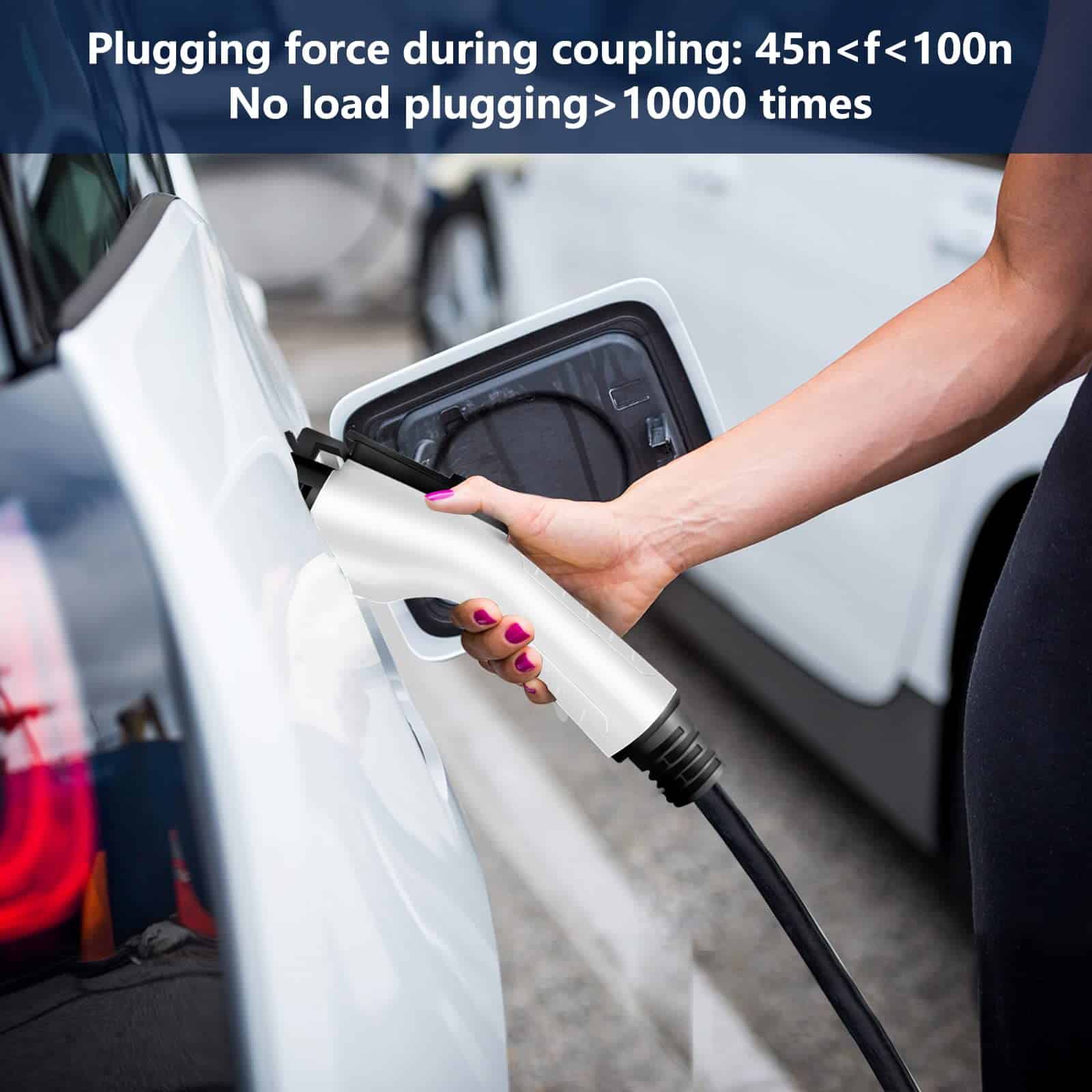 Cargador de Nivel 2 Simmpatuu, 32A 7KW Cargador Eléctrico - Imagen 3