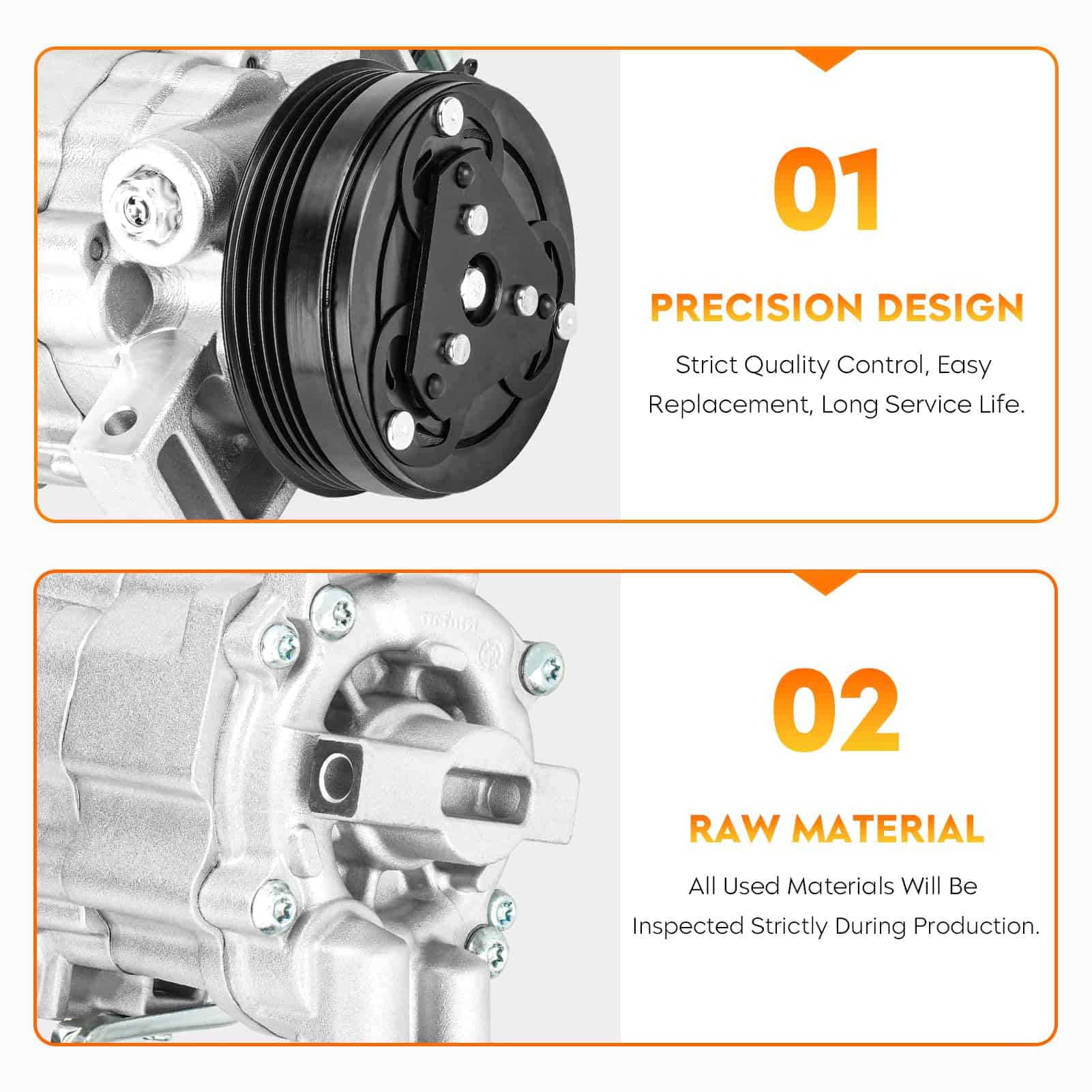 Compresor de Aire Acondicionado y Embrague -485 98485 - Imagen 5