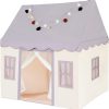 Casa de Juegos Grande para Niños con Alfombra, Luces de