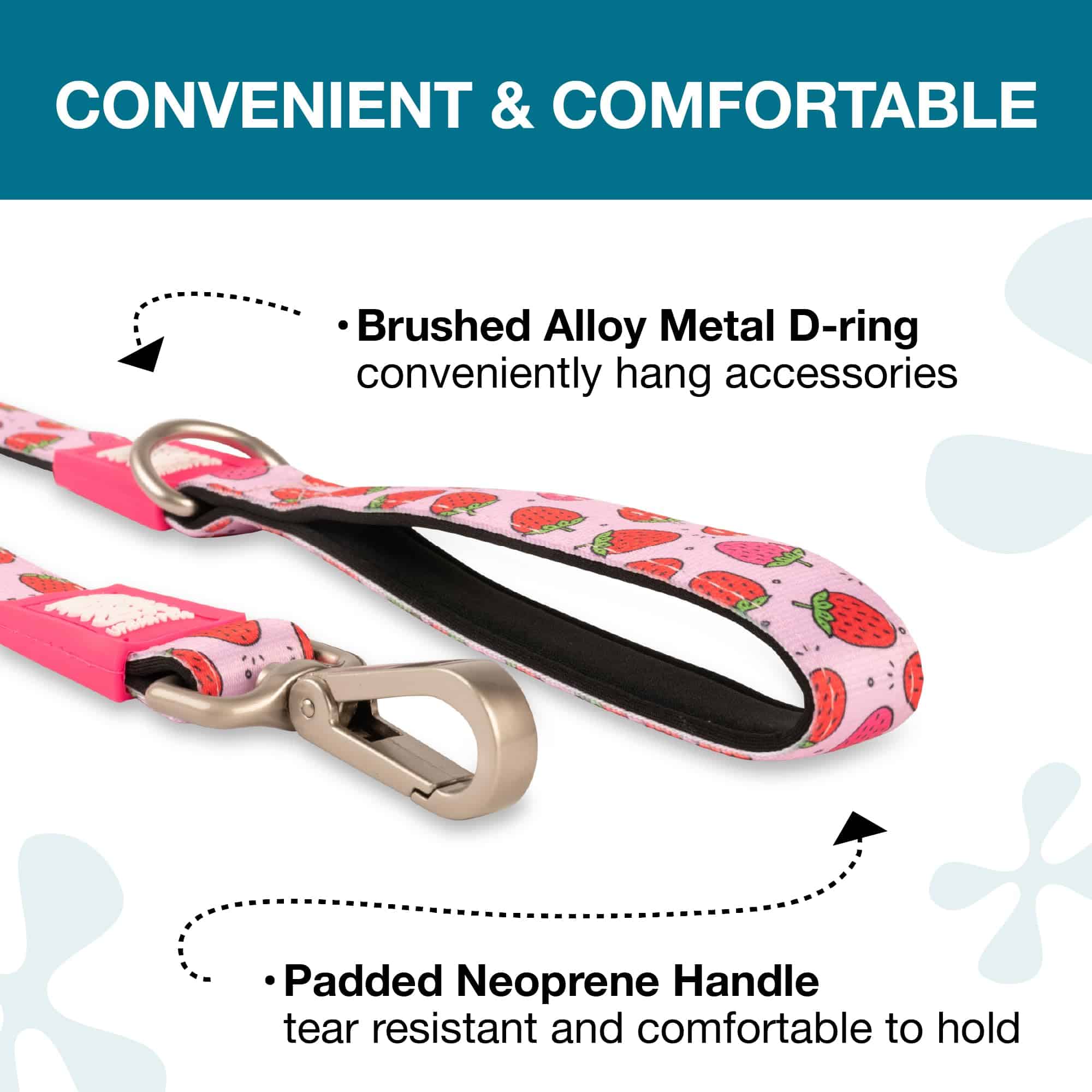 Correa para perros Max & Molly Classic 4 pies - Resistente, - Imagen 3