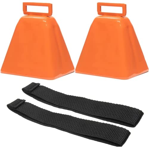 Campanas Bevin Long Distance Cow Bells 10LD (Naranja y