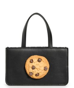 Bolso Pequeño para Mujer Puppets and Puppets Cookie, Negro,