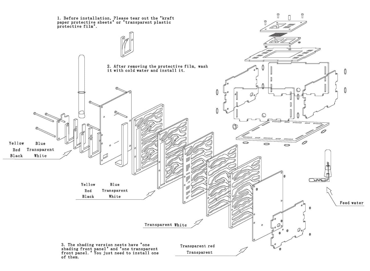 Granja de hormigas KXCR DIY Nido de hormigas de Acrílico 3D - Imagen 10