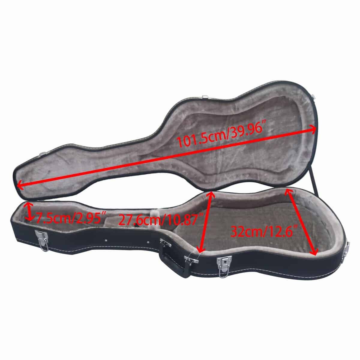 Estuche rígido para guitarra eléctrica CAPRIFUL para - Imagen 6