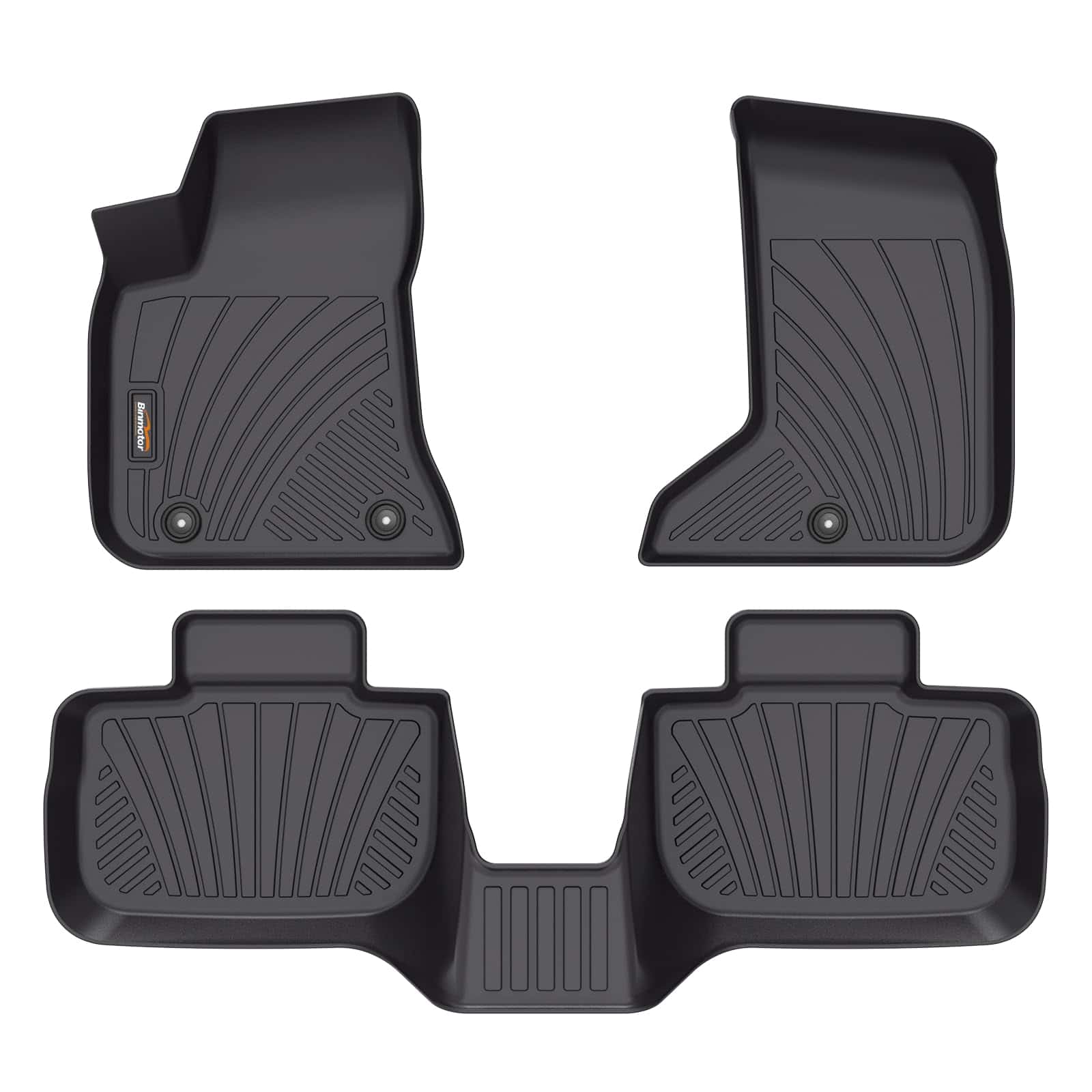 Tapetes para piso Binmotor All Weather para Dodge Charger