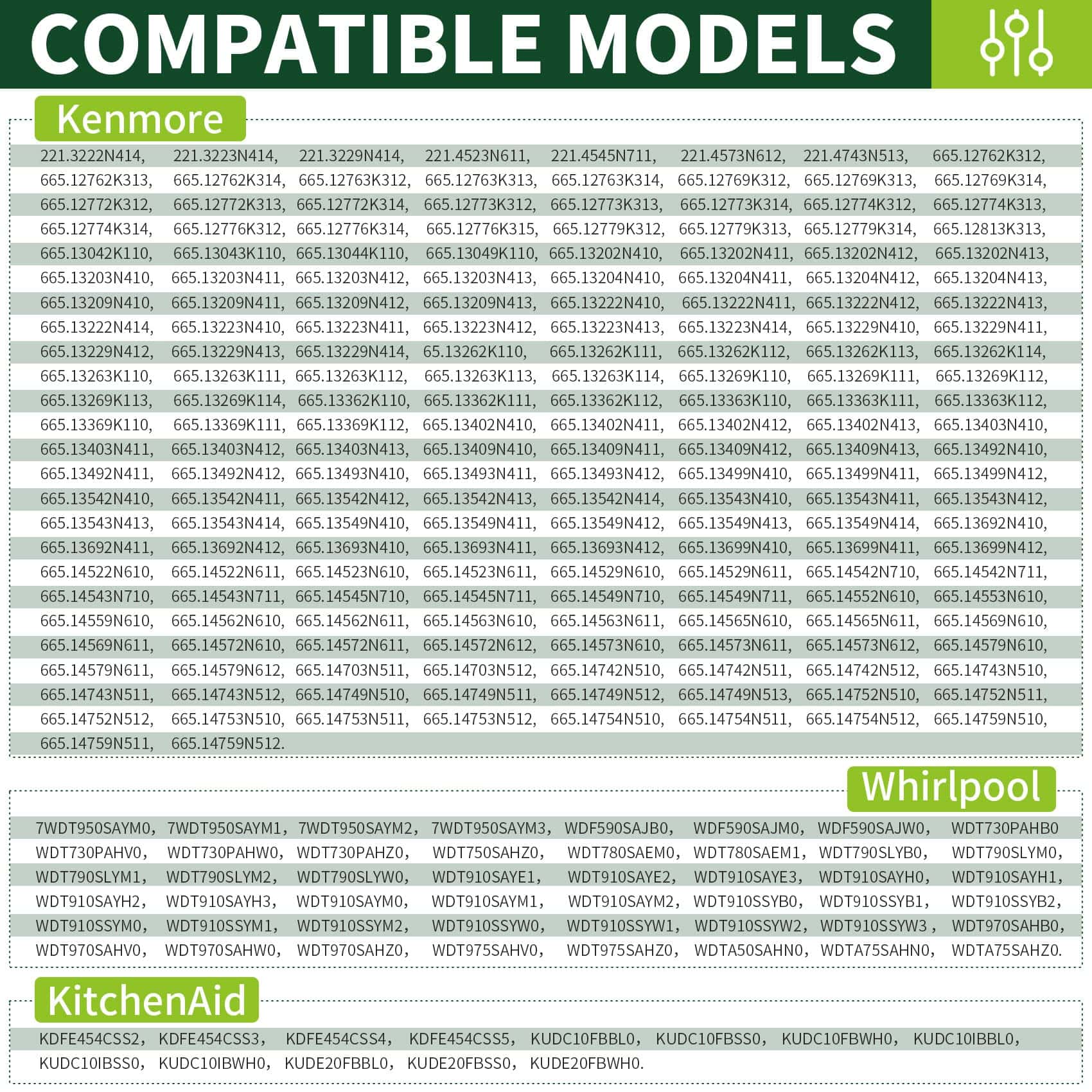 2023 W10712395 Reemplazo del Repuesto de la Canasta - Imagen 8
