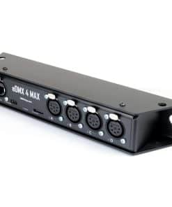 Convertidor DMXking eDMX4 MAX de 4 puertos 5-pin -