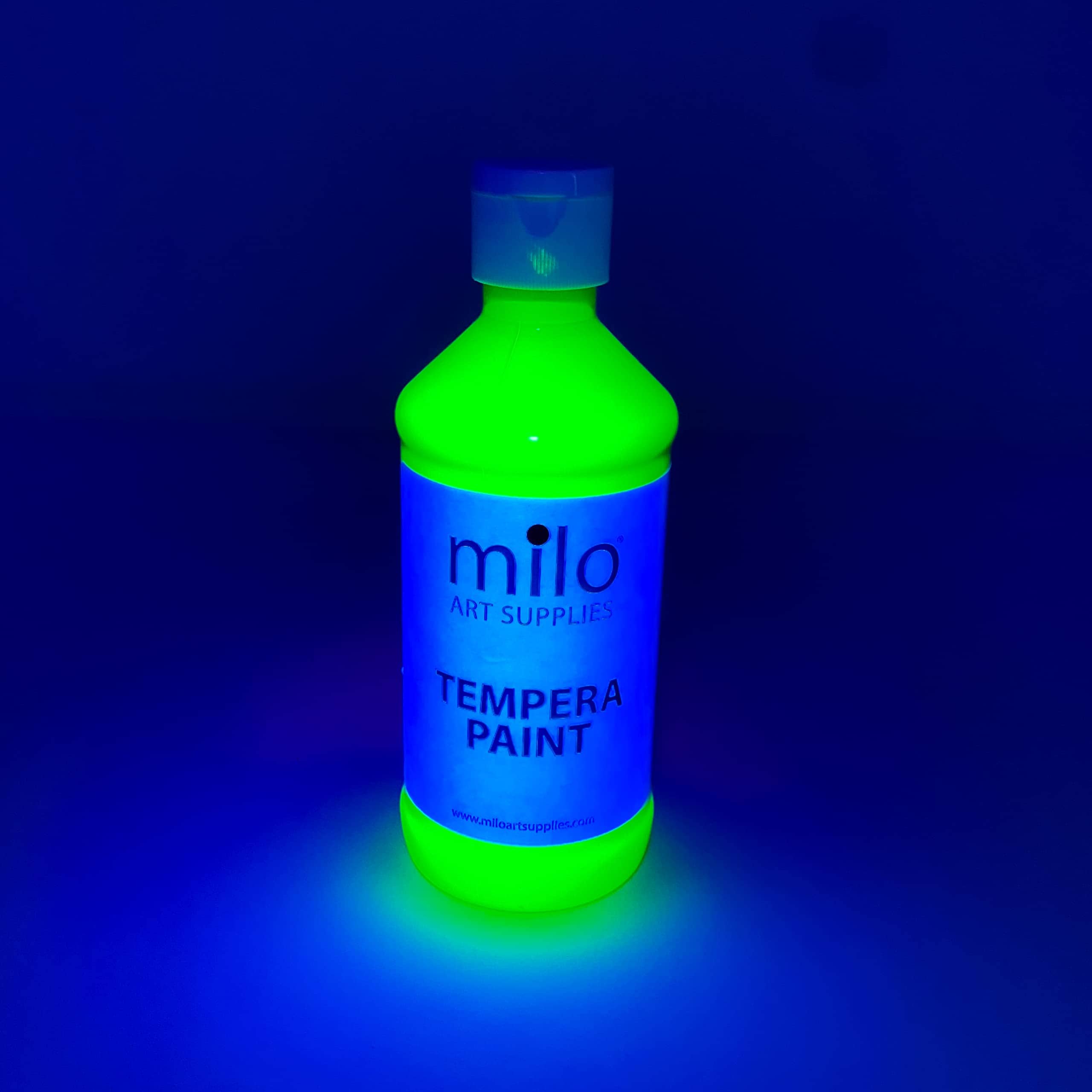 Set de Pintura Tempera Fluorescente Milo de 8 Colores | - Imagen 5