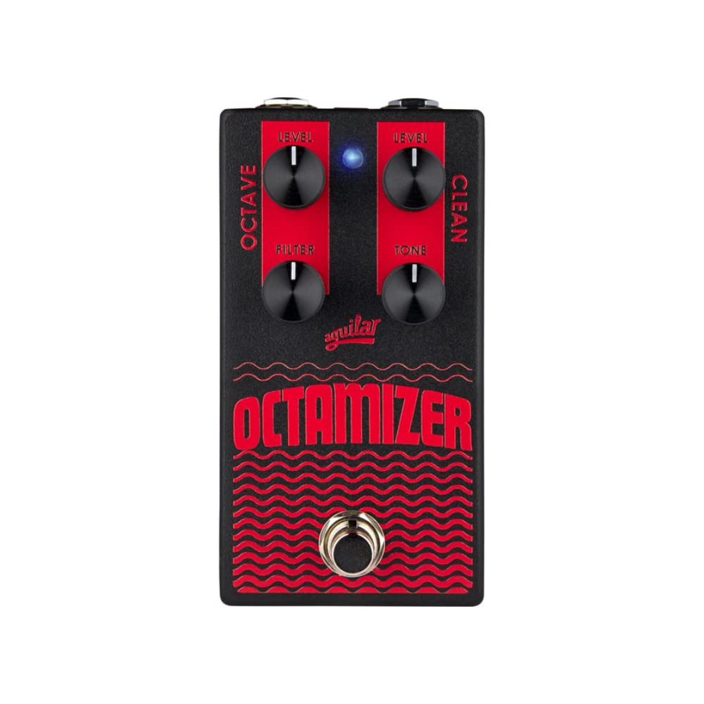 Pedal de Octavador Analógico Aguilar Octamizer V2 para Bajo