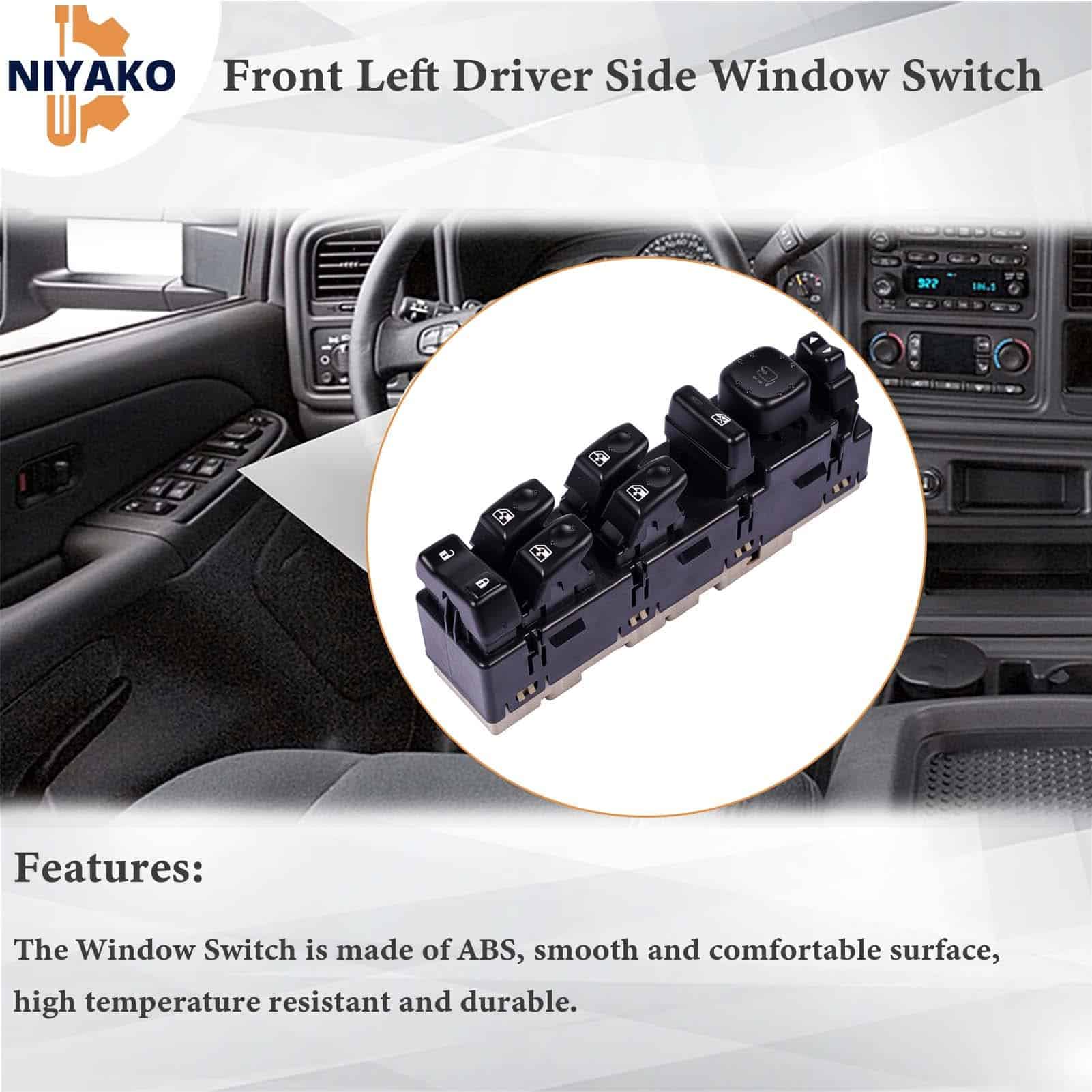 Interruptor de ventana delantera izquierda del conductor de - Imagen 5