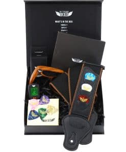 Caja de regalo de accesorios para guitarra -Negro Clásico