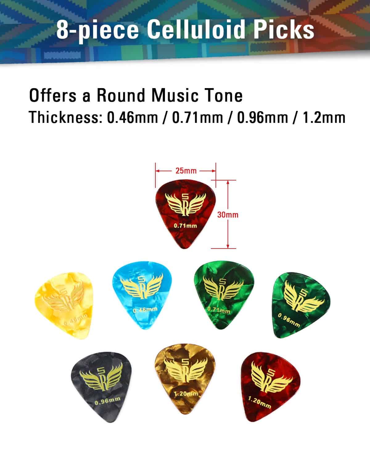 Caja de regalo de accesorios para guitarra -Stage Rocker - Imagen 7