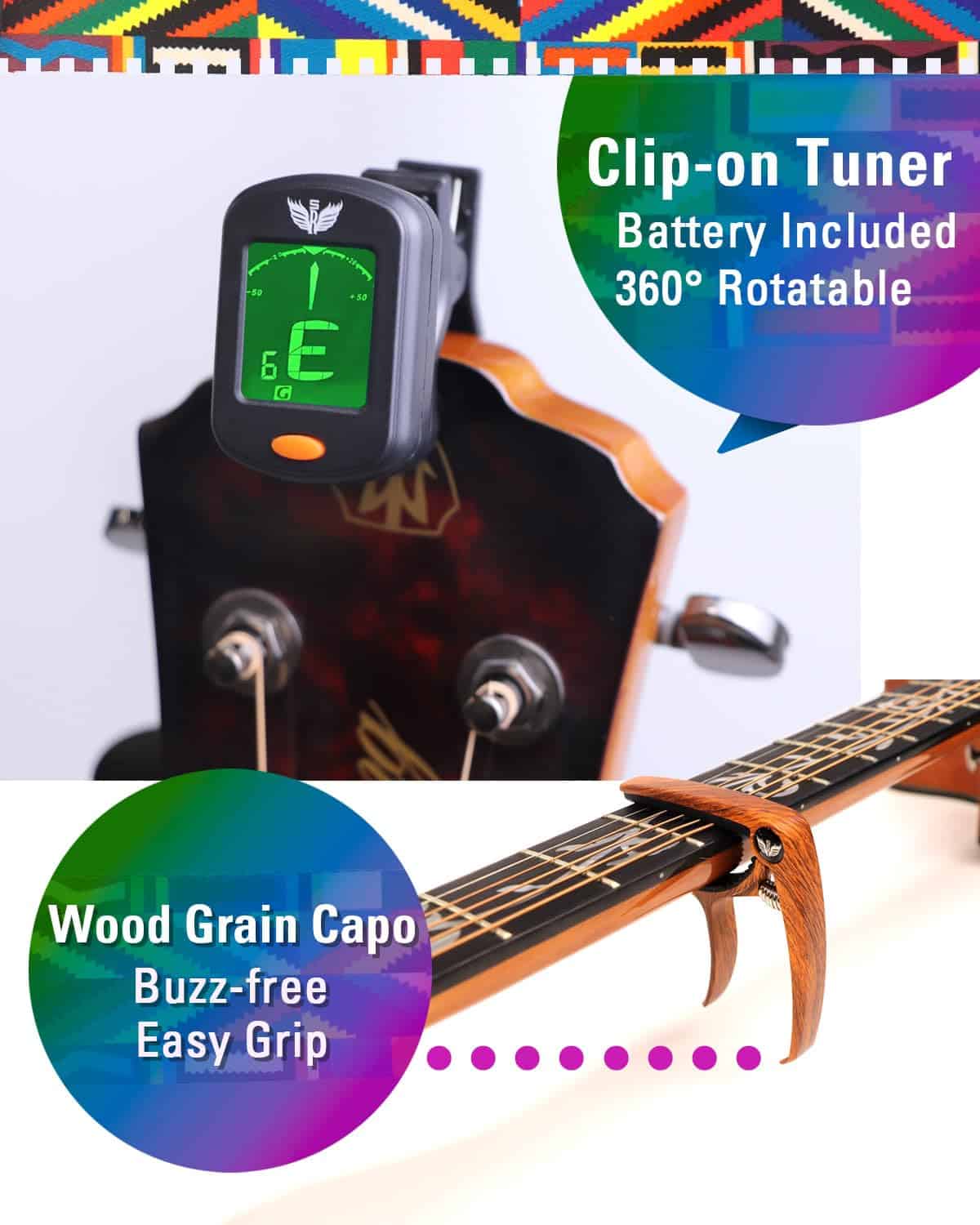 Caja de regalo de accesorios para guitarra -Stage Rocker - Imagen 8
