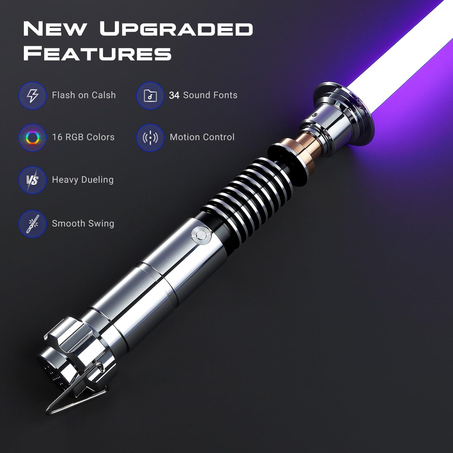 CVCBSER Pixelversion Dueling Lightsaber, Control de - Imagen 4