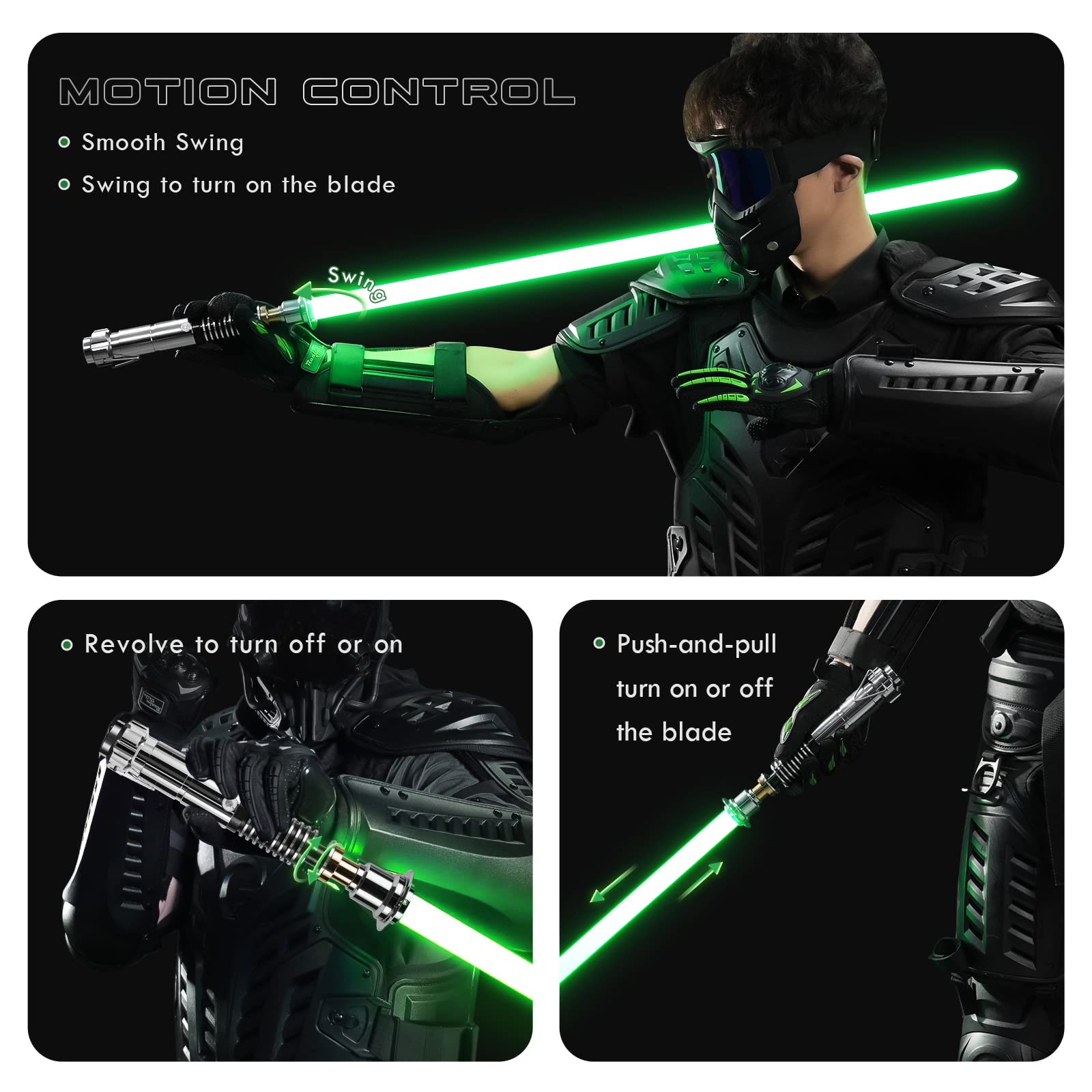 CVCBSER Pixelversion Dueling Lightsaber, Control de - Imagen 6