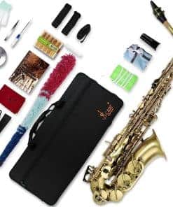 Saxofón Eb Alto SLADE para Estudiantes Principiantes,