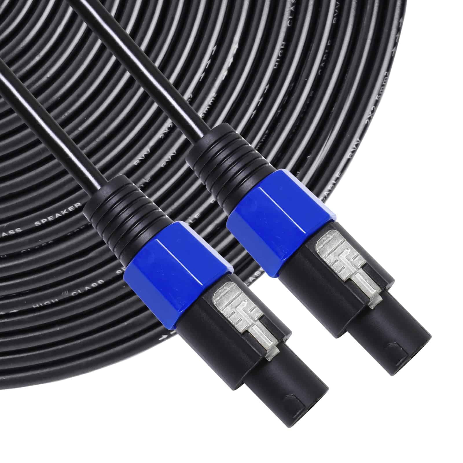 Paquete de 1 Cable Speakon a Speakon de 50 Pies, 1pc 50 Ft.