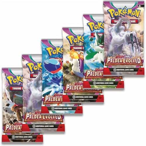 Pokémon TCG: Caja de Exhibición Evolucionada Paldea de - Imagen 5