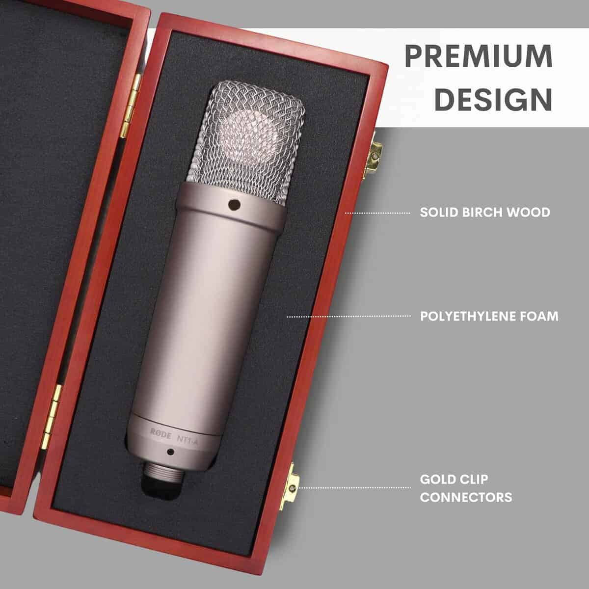 Estuche de Micrófono Para Rode NT1-A | Caja Protectora de - Imagen 4