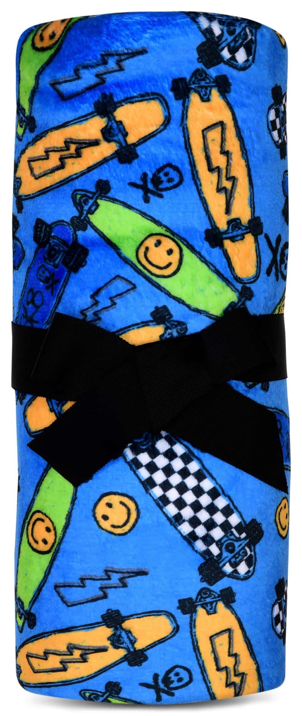 Manta de Felpa de Alta Calidad 56" x 60" con Estampado