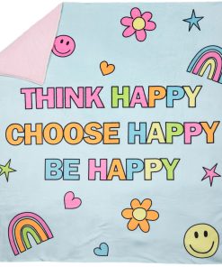 Manta Reversible de Felpa Sedosa y Acogedora Sherpa de 56"