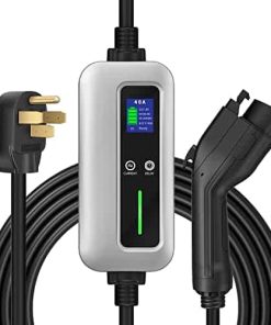 Cargador de Coche Eléctrico Portátil Nivel 2 - 40Amp 240V