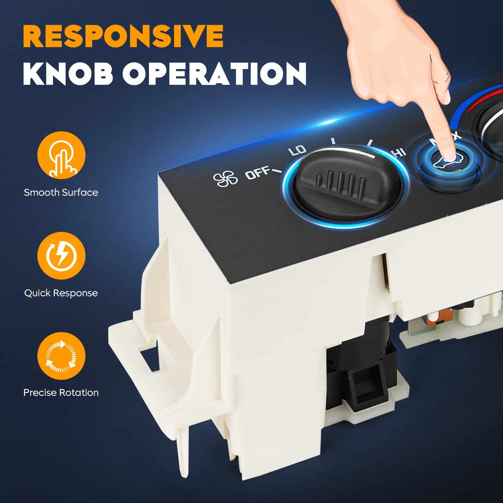 Panel de control del módulo de clima del A/C Heater para - Imagen 4